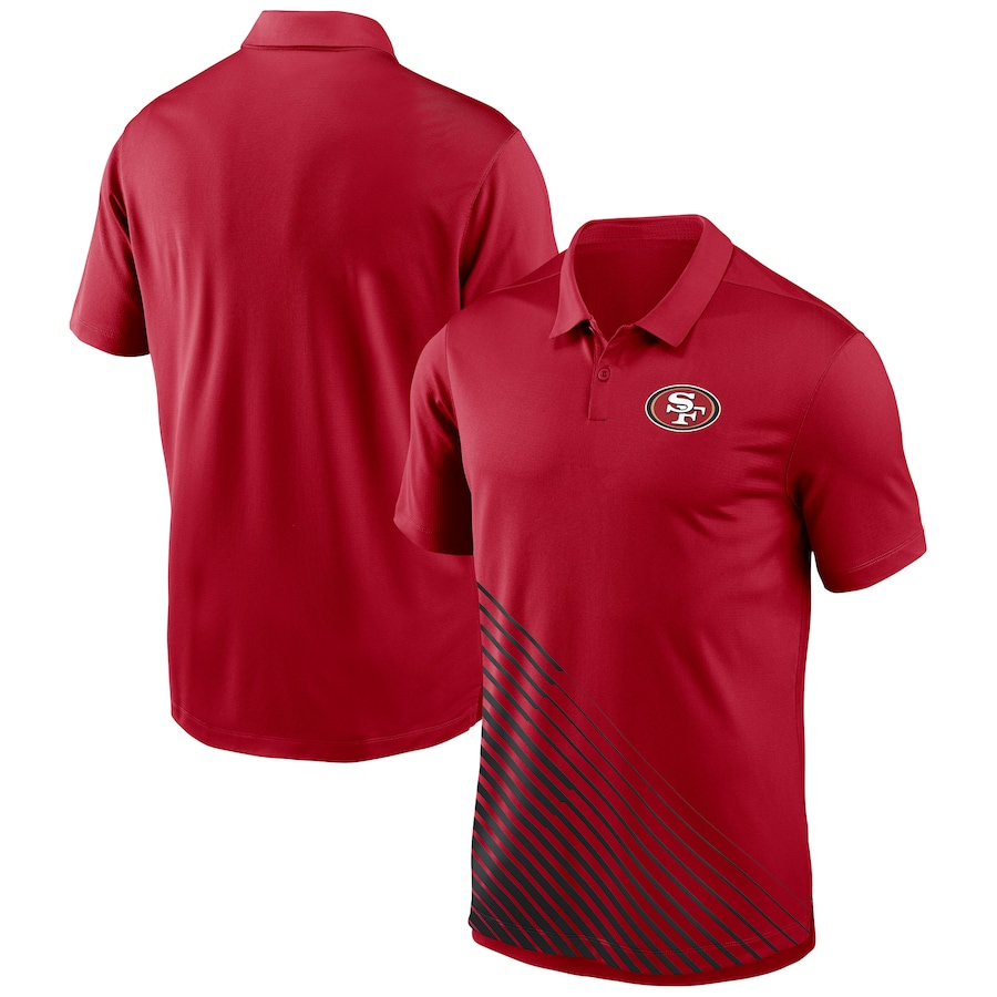 Men 2024 NFL Polo San Francisco 49ers red->nfl t-shirts->Sports Accessory